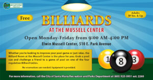 Billiards @ Elwin Mussell Center