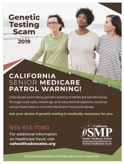 Medicare Genetic Testing Scam 2019