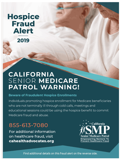 Medicare Hospice Fraud Alert 2019