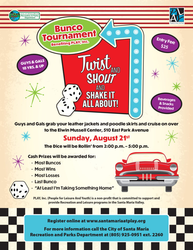 Bunco Tournament 8-21